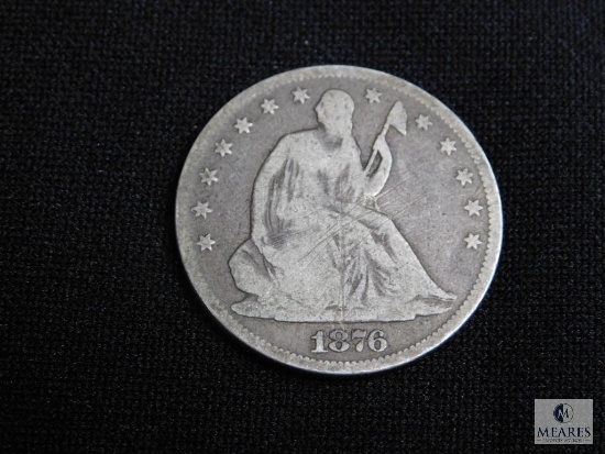 1876 Capped Bust half dollar