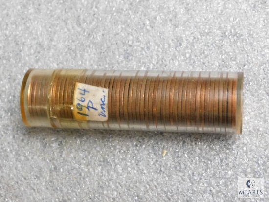 Roll of 1964-P Lincoln cents