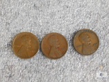 Lot of 3 - 1926-D Lincoln wheats