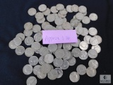Approximately 1 pound of mixed Jefferson nickels