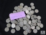 Approximately 1 pound of mixed Jefferson nickels