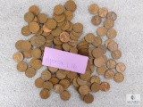 Approximately 1 pound of mixed Lincolns cents