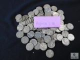 Approximately 1 pound of Jefferson nickels