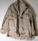 Army Desert Storm Fatigues Button up Shirt Size Medium Extra Long