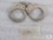 Smith & Wesson Handcuffs with Keys. Has 