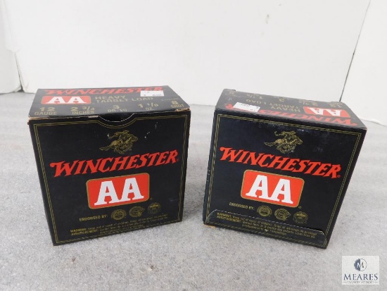Lot of 2 Boxes of Winchester AA Heavy Target Load 12 Gauge Shotgun Shotshells