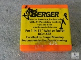 1 Box of Berger Bullets Target Shooting/Game Hunting 270 Cal Rounds. Approx. 100 Rounds.