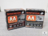Lot of 2 Boxes of Winchester AA Rounds. 25 Shotshells Each. 7 1/2 Shot and 8 Shot.