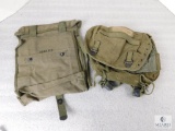 Lot of 2 Small Military Backpacks.