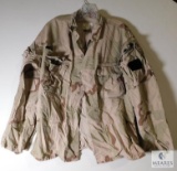 Army Desert Storm Fatigues Button up Shirt Size Small Regular