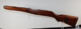 Vintage Mauser Wood Stock w/ Metal Plate & sling Ring 29