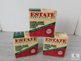 Lot of 3 Boxes of Estate Super Sport Competition Target Load 12 Gauge Shotgun Shotshells