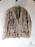 Army Desert Storm Fatigues Button up Shirt Size Medium-Short