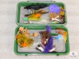 Orvis Tackle Box with Assorted Size Fly-Fishing Lures