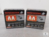 Lot of 2 Boxes of Winchester AA Super Sport Sporting Clays 12 Gauge Shotgun Shotshells