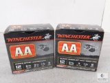 Lot of 2 Boxes of Winchester AA Shotshells 12 Gauge Shotgun Shotshells