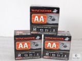 Lot of 3 Boxes of Winchester AA Lite Handicap Target Load 12 Gauge Shotgun Shotshells