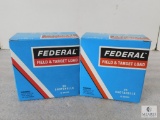 Lot of 2 Boxes of Federal Field & Target Load 12 Gauge Shotgun Shotshells