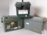 Lot of 3 Various Field Boxes / Shotshell Ammunition Boxes