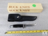 Authentic Buck Knife #118 in Holster and Original Box.