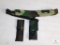 New 3 pc Combo Hunter Camo Padded Rifle Sling Knife Case & Mini Mag Light Pouch