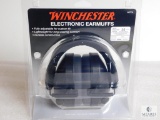 New Winchester Electronic Ear Muff Hearing Protection for Shooting or Sporting Events