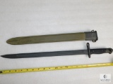 US M1917 Bayonet Military Style M1 Rifle Knife with Original Sheath