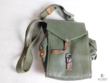 Vintage AK47 or AR15 mag pouch with grenade pouches on each side