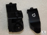 New AR15 45 Degree offset front & rear Sights Fully Adjustable