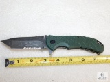 New US Army Tactical Folder Knife with Belt Clip