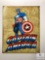 Retro Captain America Tin Sign