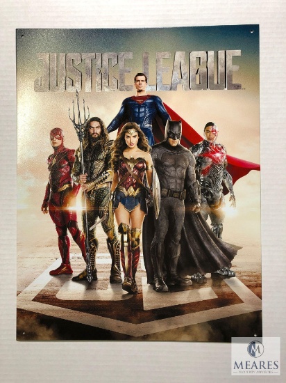 Justice League Tin Sign