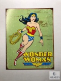 Retro Wonder Woman Tin Sign