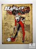 Harley Quinn Tin Sign