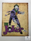 Retro The Joker Tin Sign