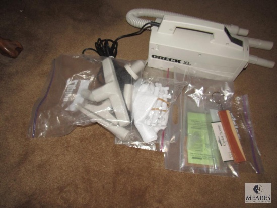 Oreck XL Vacuum with Assorted Attachments