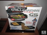 The Next Generation George Foreman G5 5 Interchangeable Plates in Original Box Like New!