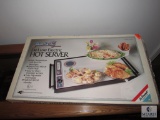 Broil King Deluxe Electric Hot Server, Hot Counter in Original Box