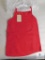 Case 12 New Universal Threads Ladies Red Tank Tops all Size M Medium Ruffle top edge