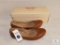 Case 6 New Pair Ladies Mossimo Soft Cognac Brown Flats Shoes All sz 8-1/2 8.5