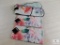 Lot 2 New Ladelle Cora Kitchen Towels & Double Oven Mitt Matching Set