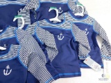 New 12 pack Case 18 months Baby Navy Long Sleeve Swim / Sun Shirts