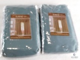 Lot 2 New Elrene Pod Pocket Panel Curtains 52