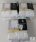 Lot 6 New Rod Pocket Curtain Panels White Lace 58