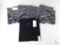 Lot 5 New Ladies V-Neck Black Short Sleeve Shirts Tops All size XL