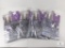 Lot 4 New Lush Night Sky Window Panels Grey w/ Sequins 42
