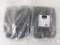 Lot 2 New Eclipse Bryson Gray French Door Curtain Panels 26