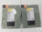 Lot 2 New Lisette Rod Pocket Window Panels Sheer Sage Green 60