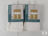 Lot 2 New Marin Tailored Curtain Valances 60