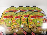 Case 8 New Zing Air Hunterz Mega Target 2 Sided for Suction cup Arrow Toys